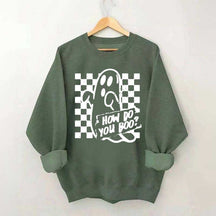 How Do You Boo Halloween Sweatshirt
