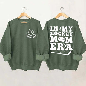 In My Hockey Mom Era Funny Sweatshirt