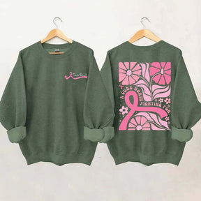 Personalized Breast Cancer Support Sweatshirt