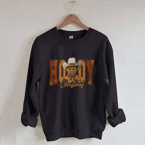 Howdy Christmas Gingerbread Man Sweatshirt