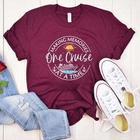 Making Memories One Cruise At A Time Funny T-Shirt