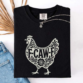 F-CAW-F Farm Animal Chicken T-Shirt