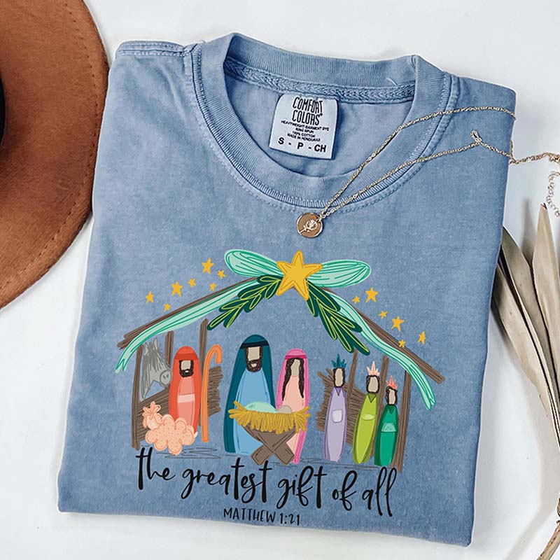 Christian Christmas Nativity T-Shirt