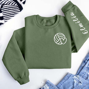 Custom Name High School Volleyball Sweatshirt