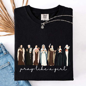 Custom Comfort Colors Catholic Saint T-Shirt
