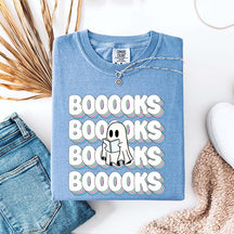 Comfort Color Bookish Summerween Spooky T-Shirt