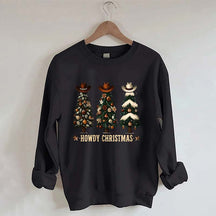 Western Christmas Tree Sweatshirt