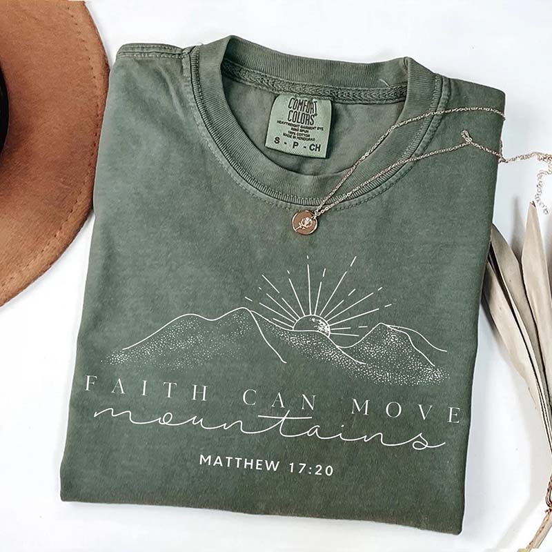 Minimal Faith Can Move Mountains T-Shirt