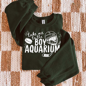 Take Me to the Boy Aquarium Hockey Sweatshirt