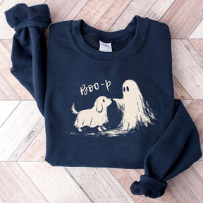 Funny Ghost Puppy Boo-P Dog Sweatshirt