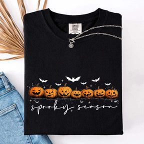 Spooky Season Pumpkins Halloween T-Shirt