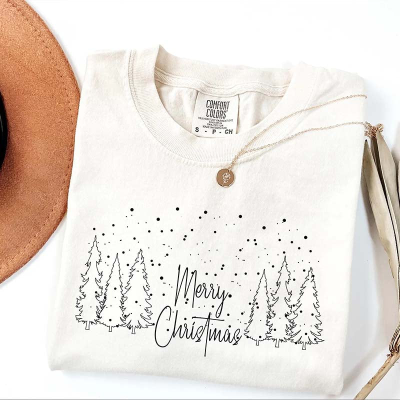 Xmas Graphic Merry Christmas T-Shirt