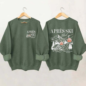 Custom Apres Ski Club Sweatshirt