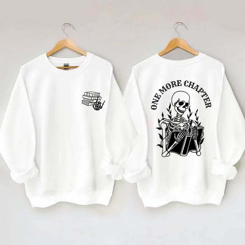 One More Chapter Book Nerd Sweatshirt