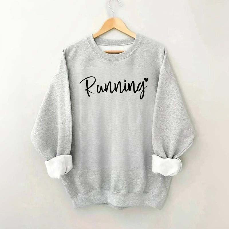Running Cute Sweatshirt