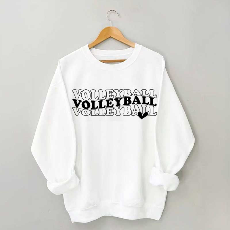 Love Volleyball Sweatshirt