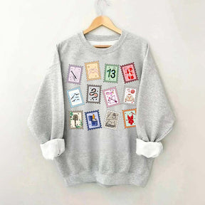 Music Stamps Sweatshirt