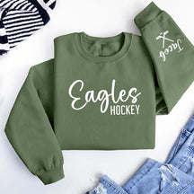 Personalized Hockey Mom Team Name Sweatshirt