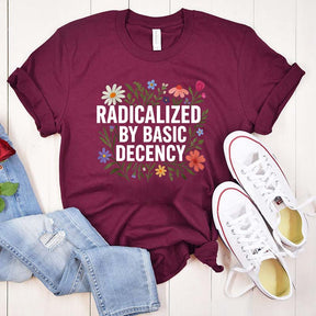 Progressive Floral Political T-Shirt