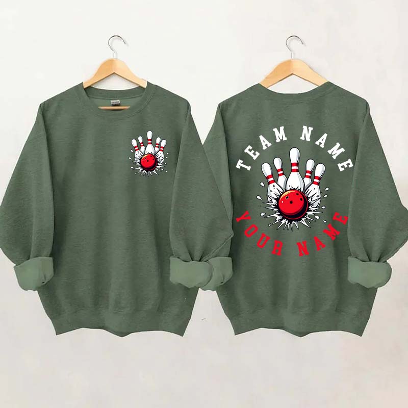 Custom Bowling Sweatshirt