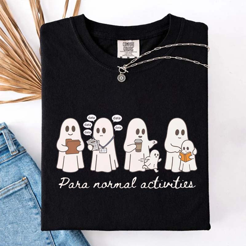 Paraprofessional Halloween Teacher T-Shirt
