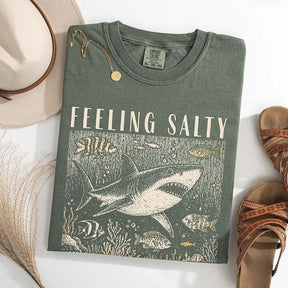Feeling Salty Retro Summer Ocean T-Shirt
