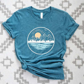 Mountain Lake Nature Lover T-Shirt
