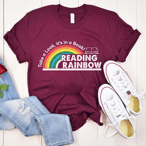 Vintage Take a Look Its in a Book T-Shirt