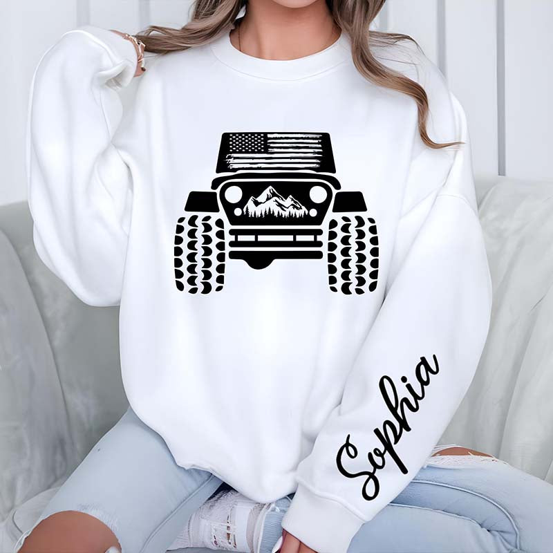 Personalized American Off Road Sweatshirt