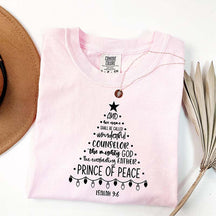 Religious Christian Christmas Tree T-Shirt