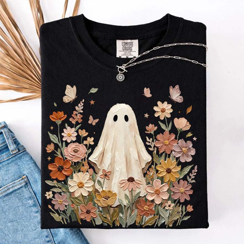 Vintage Ghost Fall Comfort Colors T-Shirt