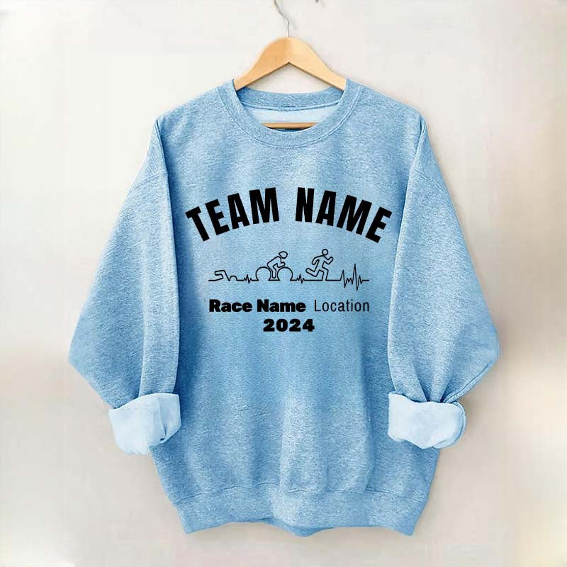 Custom Triathlon Team Sweatshirt