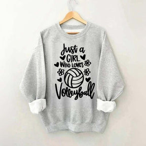 Floral Volleyball Sweatshirt