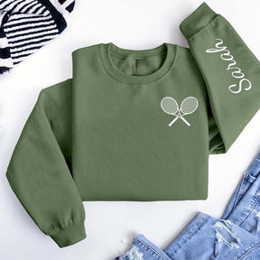 Custom Name Tennis Sweatshirt