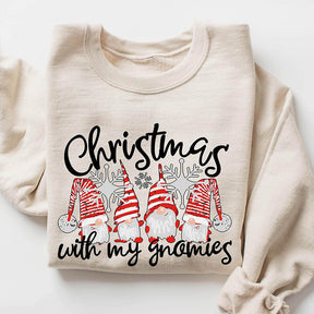 Christmas With My Gnomies Sweatshirt