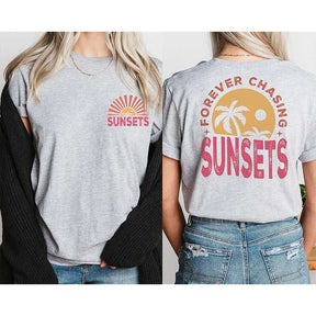 Forever Chasing Sunsets Summer T-Shirt