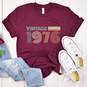 Vintage 1976 Retro 50th Birthday T-Shirt