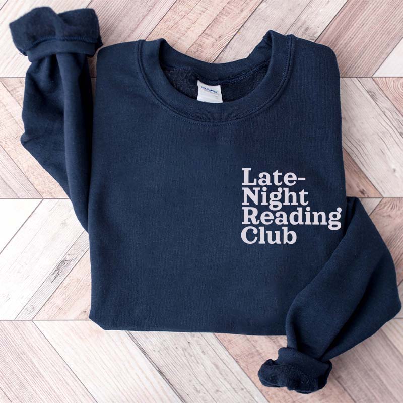 Late Night Reading Club Sweatshirt
