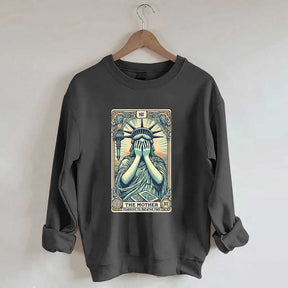The Mother Crying Sculpture Sweatshirt