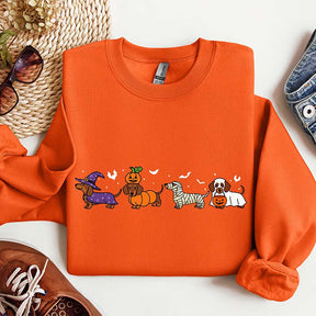 Dachshund Cute Ghost Dogs Sweatshirt