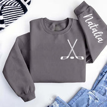 Personalized Hockey Name Sweatshirt