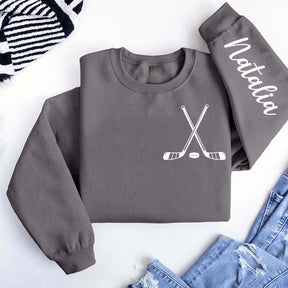 Personalized Hockey Name Sweatshirt