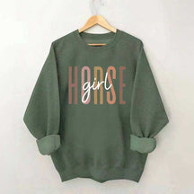 Horse Girl Lover Sweatshirt