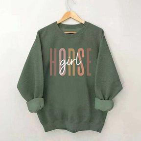Horse Girl Lover Sweatshirt
