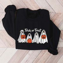 Halloween Dog Trick Or Treat Sweatshirt