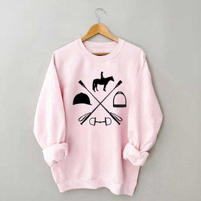 Equestrian Horse Rider Sweatshirt