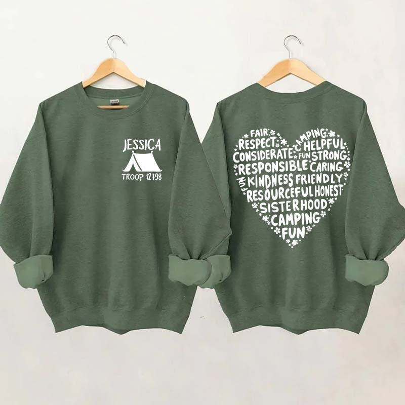 Custom Camp Sweatshirt