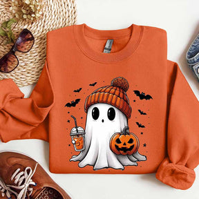 Cute Ghost Funny Spooky Sweatshirt