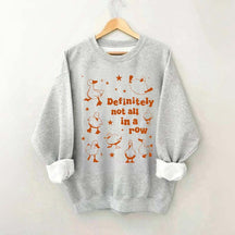 Retro Ducks Not in A Row Sweatshirt