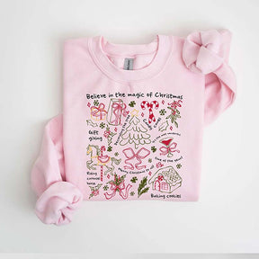 Believe In The Magic Of Christmas Sweatshirt